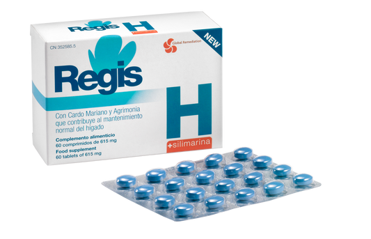 Regis H Silimarina, caja de 60 comprimidos