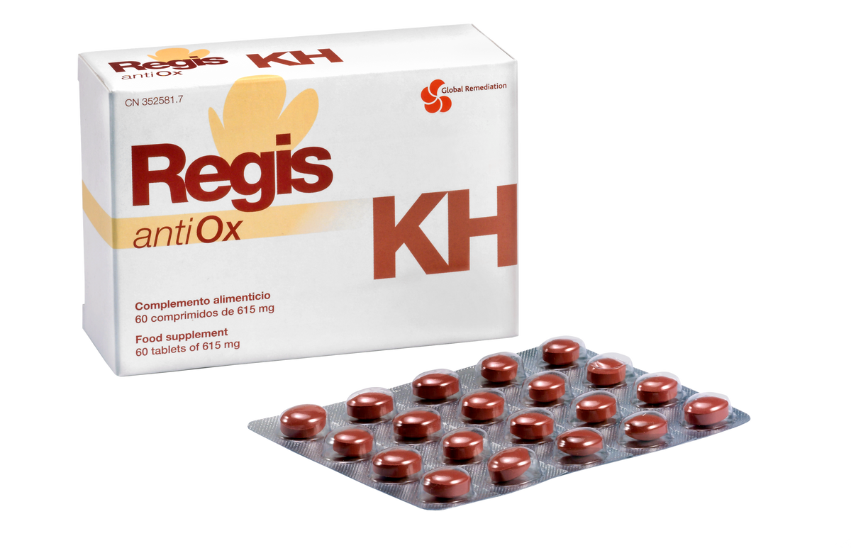 Regis KH antiOx, caja de 60 comprimidos
