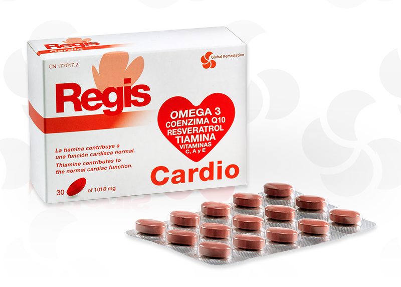Prod_REGIS CARDIO_800 Protege el doble tus células con el antioxidante Regis Cardio. Foto del producto
