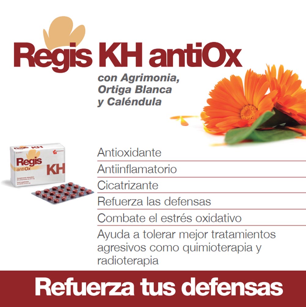 Regis KH antiox. Todas las propiedades y efectos de este suplemento alimenticio.