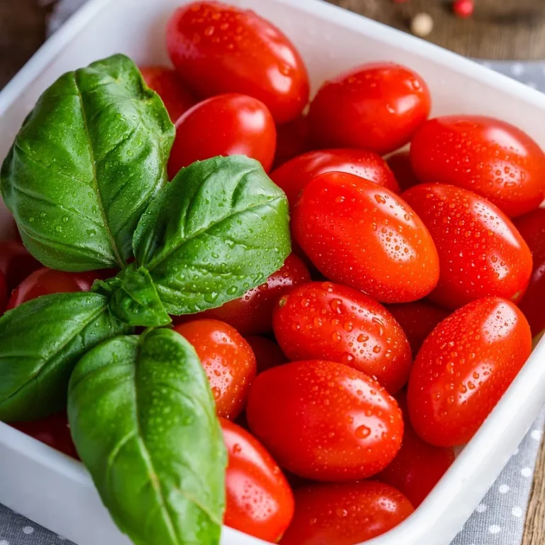 Licopeno. El antioxidante clave para cuidar tu corazón y tu salud. Tomates cherry con licopeno.